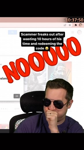 5.4M views · 146K reactions | Scammer freaks out after wasting 10 hours and redeeming the code they wanted to steal #tech #techcareer #techtok #technology #cyber #cybersecurity #techjobs | Chris Southerland Jr | Facebook