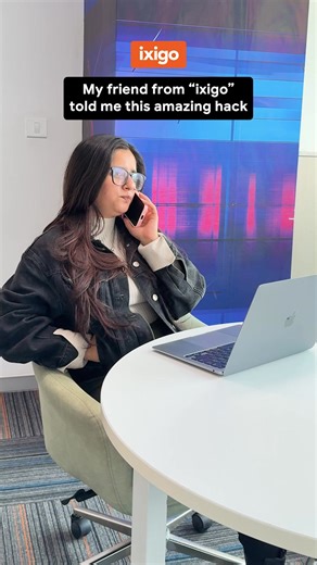 This travel hack is crazy! Enter your route on ixigo, use the fare calendar, and book the cheapest flight. | ixigo