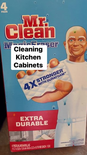 33K views · 297 reactions | Cleaning cabinets with magic eraser, I could have done a better job, but I decided to just paint my cabinets #reels #fypシ #MyraHarris #cleaningtips #magiceraser | Myra Harris | Facebook