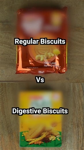 26K views · 54 reactions | Regular biscuits Vs Digestive biscuits: Which one is better? #fitness #health #biscuits #foods | FITTR | Facebook