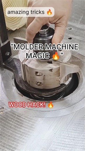 Wood Round Molding Trick 2025 🔥 #shorts #woodworking #diy #tips #tricks #viralshorts