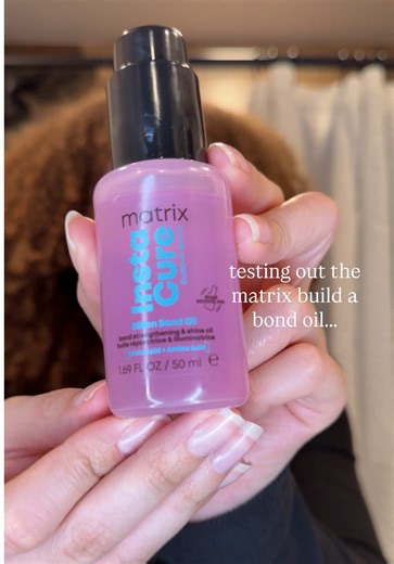 impressed in an understatement 🚨 - products: @Matrix Build a Bond Oil