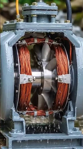 home hydro turbine #science #technology