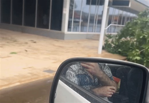 Tropical Cyclone Narelle Knocks Down Trees in Karratha