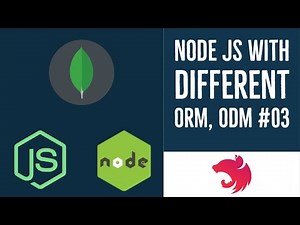 Node JS ORM integration with databases