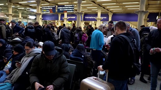 Train services through the Channel Tunnel linking Britain and continental Europe partially reopened after a power supply failure. The disruption upended holiday travel plans for thousands of passengers in London, Paris, Brussels and Amsterdam https://reut.rs/3LoZxrR | Reuters
