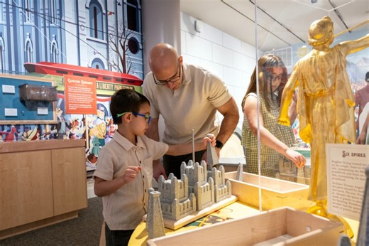 New interactive children’s exhibit on Salt Lake Temple opens at Church History Museum