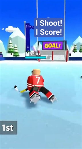 “Roblox Hockey Race GOAL! I Shoot, I Score 😂 | Hilarious Roblox Moment”