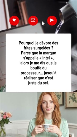 Frites de Processeur #blagues #humour #comédie #rire #drôle #marrant #france #shorts #JoyeuseLouise