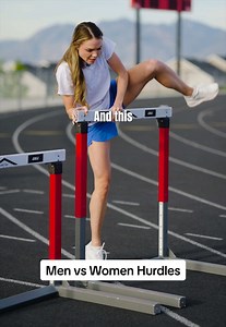Men vs Women’s hurdles: what do you think… is it time to raise them??? Or are the two just completely different sports??? #WomensSportsTikTokContest #WomenInSports