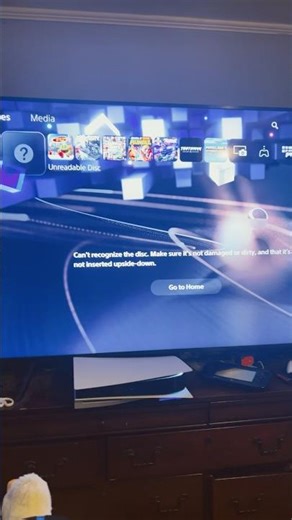 Help my ps5 won’t read discs #playstation #ps5