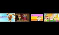 Mix of 4 videos from youtube : CBeebies Shows 2005 (with Theme songs)