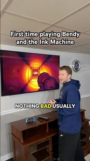 First time playing Bendy and the Ink Machine! 🖌️