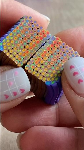 polymer clay cane tutorial with extruder #handmade #polymerclay #art