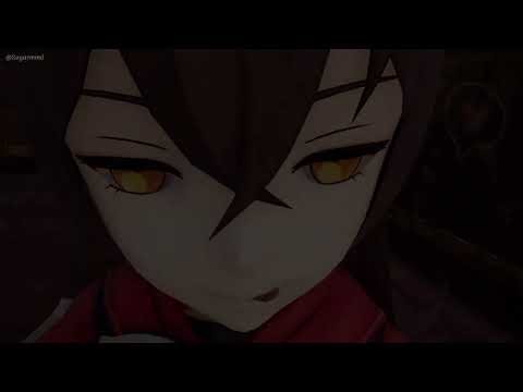 Amber is at the bar and she is gassy (mmd animation girl fart) Pov