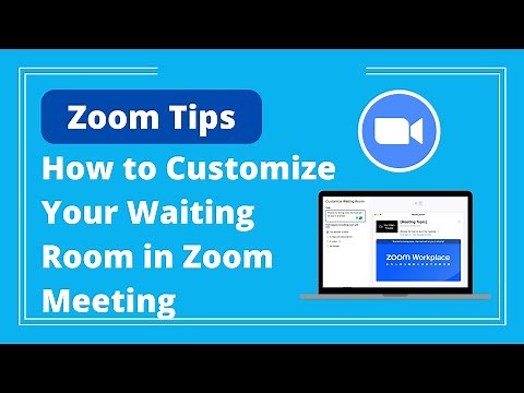 Zoom Tips: How to Customize Your Waiting Room in Zoom Meeting - Logan Clements