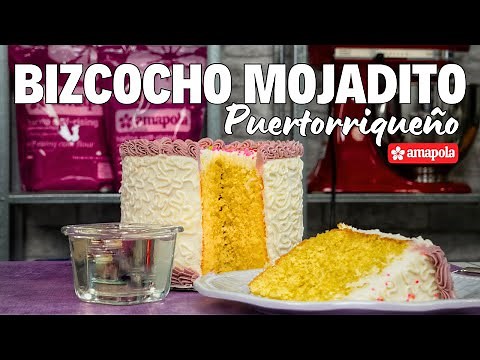 Bizcocho Mojadito Puertorriqueño