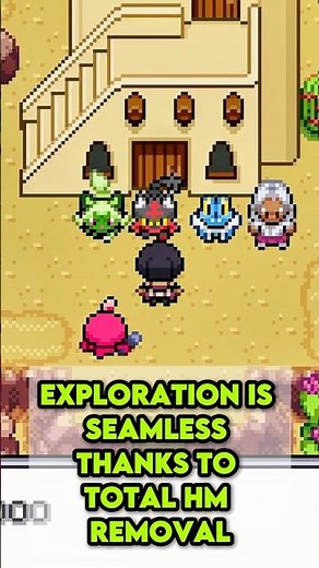 A Reborn-style Pokémon game with custom medieval forms! 👑 #pokemon #shorts