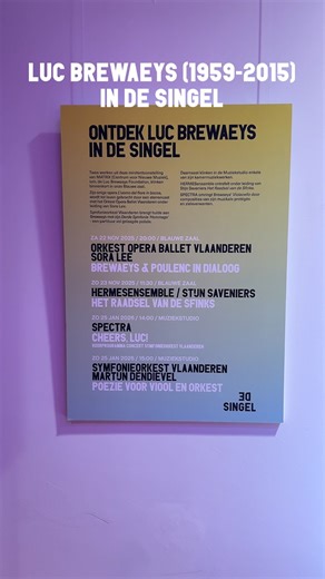 Luc Brewaeys, de Belgische componist die muziek herschreef. Tien...