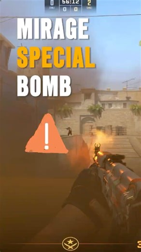 CS 2 Mirage Windows Special Bomb #shorts