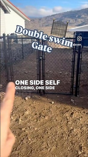 Chain-link gate tips #chainlink #tips #tipsandtricks #installation #howto