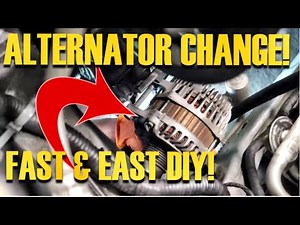 HOW TO REPLACE ALTERNATOR ON ANY CHRYSLER 200 DODGE AVENGER JEEP PATRIOT 2.4L 2011-2014 FAST & EASY!
