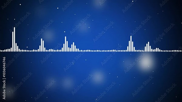 Sound wave audio spectrum background, audio waveform spectrum digital audio spectrum wave effect , Background for Audio. Music control levels ,Line digital minimalist voice and symbol technology.