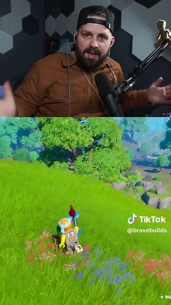 Mini Fig Golf Experience in LEGO Fortnite Style