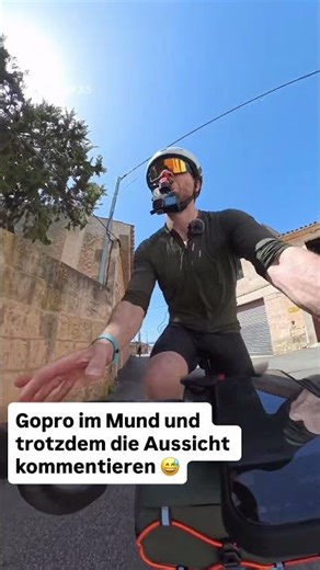 Rennrad insta360 und gopro