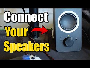 How To Connect Speakers To Windows PC - Easy Tutorial
