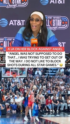 A’ja Wilson Reacts to Accidental Block on Angel Reese During All-Star Game