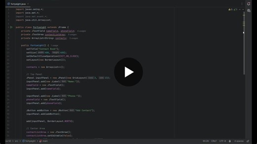 #java #swing #gui #contactbook #javadevelopment #50daysofcode #learningbybuilding | DHRUV SHARMA