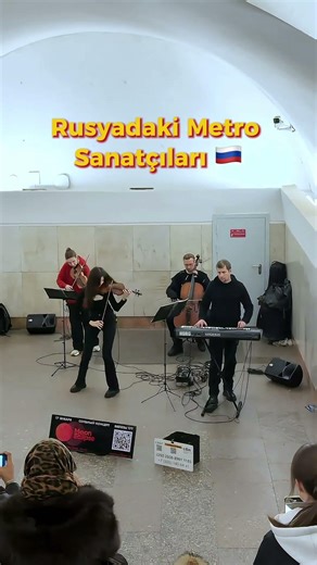 Rus metro sanatçıları sizi şaşırtacak #talent #müzisyen #viral