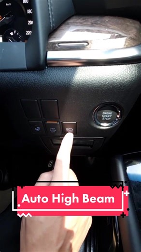 Auto High Beam (Lampu Jauh Otomatis) #Toyota #Alphard #Luxury #Safety #Car #Lamp #High