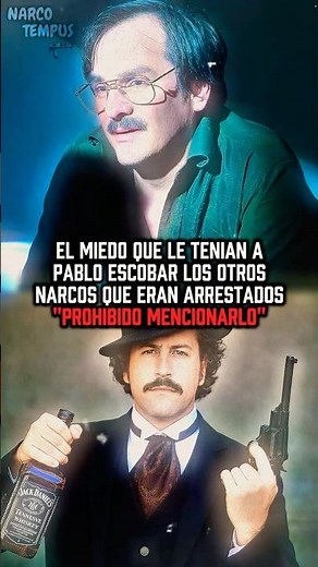 El MIEDO de los NARCOS con ESCOBAR cuando caían PRESOS 😧🔥 #curiosidades #pabloescobar
