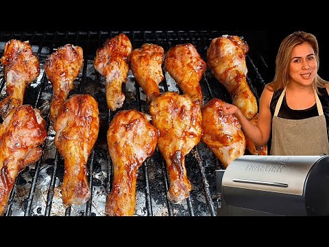 Smoked Chicken Legs on Pellet Grill