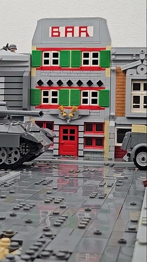 Lego World War 2 City MOC!