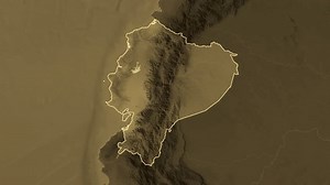 Ecuador Map Drive Border Sepia Stock Footage Video (100% Royalty-free) 3471558817 | Shutterstock