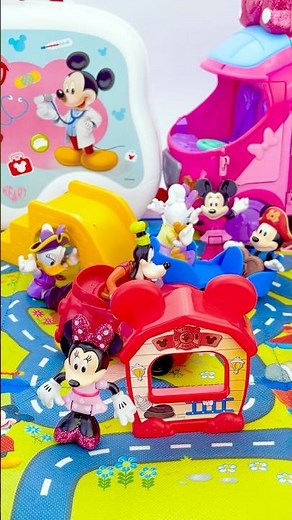 Satisfying With Minnie Mouse Clubhouse ASMR Videos #mickeymouse #shorts #asmr