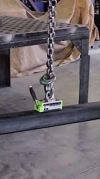 This lifting magnet is really impressive…