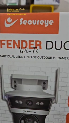 Aishwaryam i Tech on Instagram: "Secureye Linkage Camera!! 2 MP + 2 MP!! Wifi Model - 4999.(Camera + Courier) 4G Model - 5999(Camera + Courier) WhatsApp 9698614443 #secureye #cctv #linkage #wificamera #aishwaryamitech"
