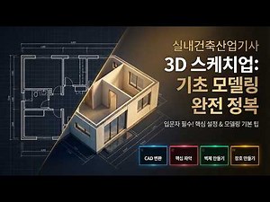 Interior Architecture Engineer and Technician Practical SketchUp 3D! 40-Minute Basic Modeling for...