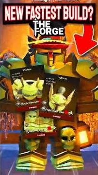 Upgrading The FASTEST BUILD In The Forge! #theforge #roblox #tako #foryou #viral