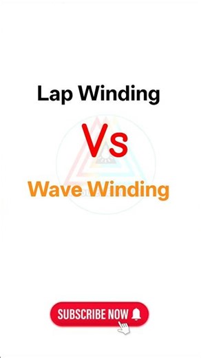 Difference Between Lap & Wave Winding ⚡ Must Know for Exams!
