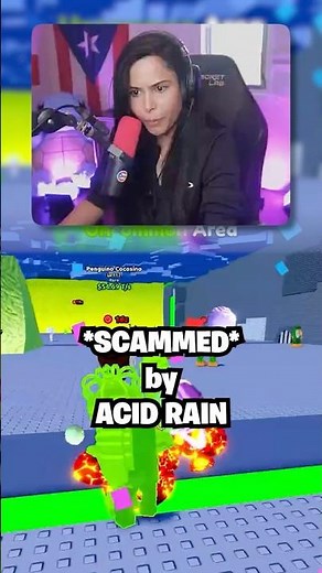 I got *SCAMMED* By Acid Rain in Escape Tsunami!