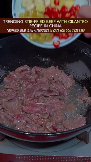 Delicious Stir-Fried Beef with Cilantro Recipe