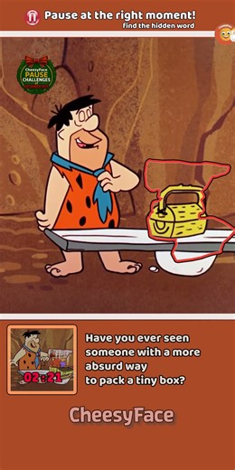 Perfect FOOD Timing Challenge: The Flintstones Edition ⚡
