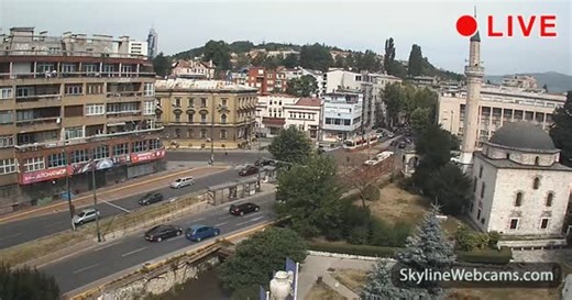 【LIVE】 Live Cam Sarajevo - Ali Pasha's Mosque | SkylineWebcams