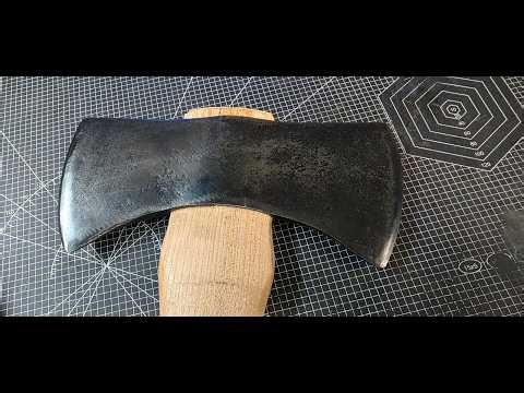 Refurbishing an old axe head