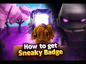 How to get the "Sneaky" Title and Badge in Untitled Upgrade Tree